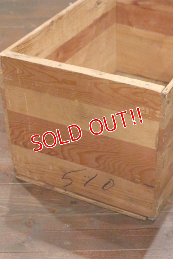 画像6: dp-190701-12 nuchief Brand / OKANOGAN Apples Vintage Wood Box