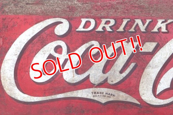 画像3: dp-190701-06 Coca Cola / 1935 Metal Sign