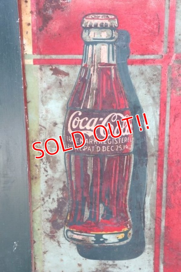 画像2: dp-190701-06 Coca Cola / 1935 Metal Sign