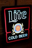 画像1: dp-190701-41 Miller Lite Beer / 1980's Lighted Sign