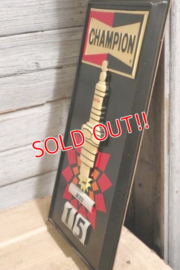 画像5: dp-190701-44 CHAMPION / Spark Plug 1980's Calendar