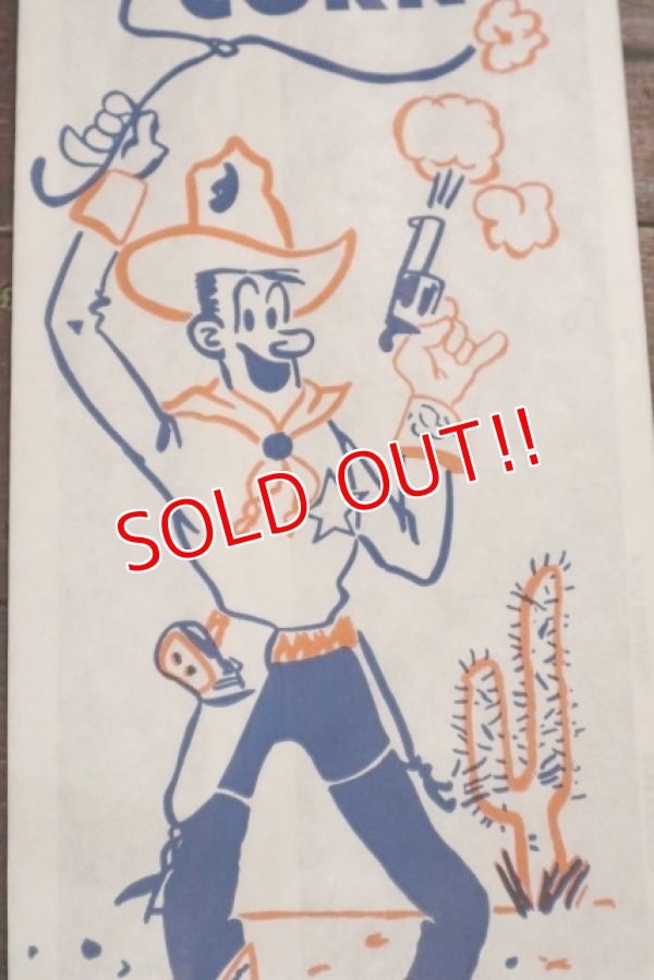 画像3: nt-190701-01 TEXAS SIZE POP CORN / Vintage Paper Bag