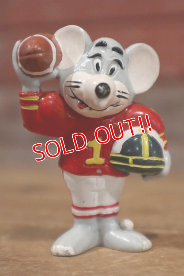 画像1: ct-140211-58 Chuck E. Cheese / 1986 PVC "Football"