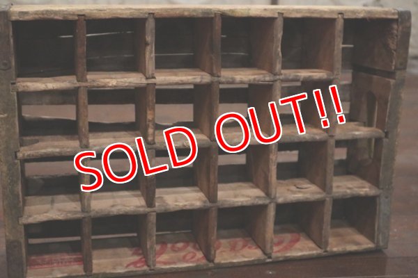 画像8: dp-190701-10 Coca Cola / 1970's Wood Drink Case