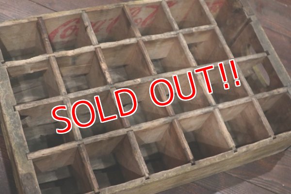 画像6: dp-190701-10 Coca Cola / 1970's Wood Drink Case