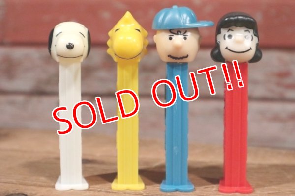 画像2: pz-130917-04 PEANUTS Gang / early 1990's PEZ Dispenser Set of 4