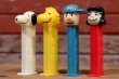 画像1: pz-130917-04 PEANUTS Gang / early 1990's PEZ Dispenser Set of 4