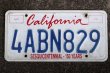 画像1: dp-190801-03 License Plate "California"