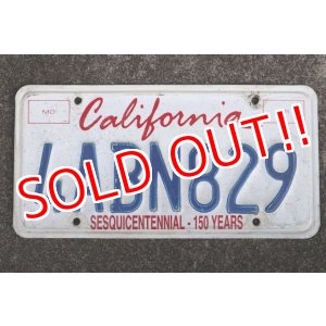 画像: dp-190801-03 License Plate "California"