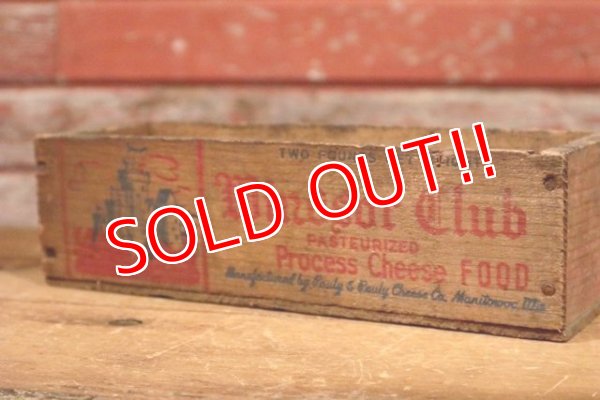 画像2: dp-190801-06 Windsor Club / Vintage Cheese Box