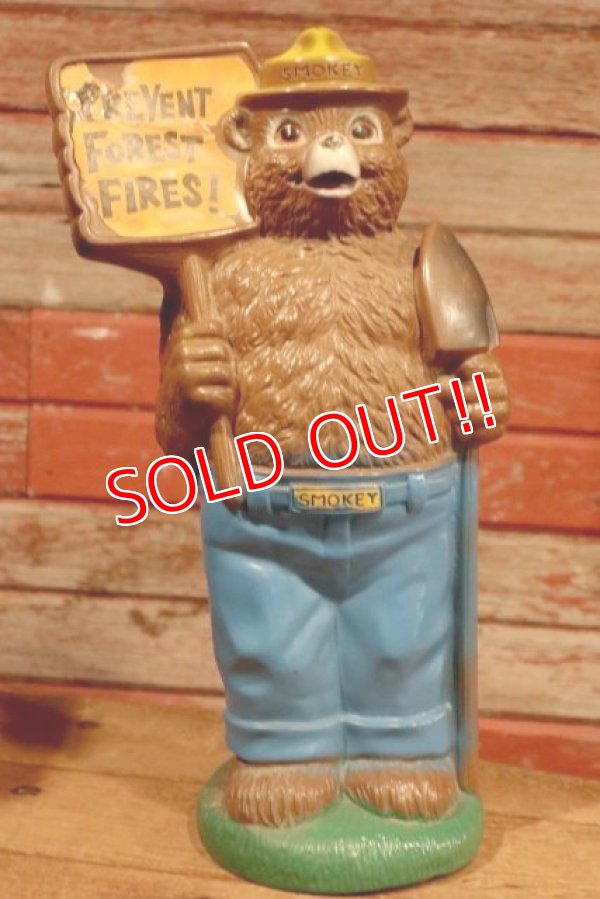 画像1: ct-190801-06 Smokey Bear / 1970's Coin Bank