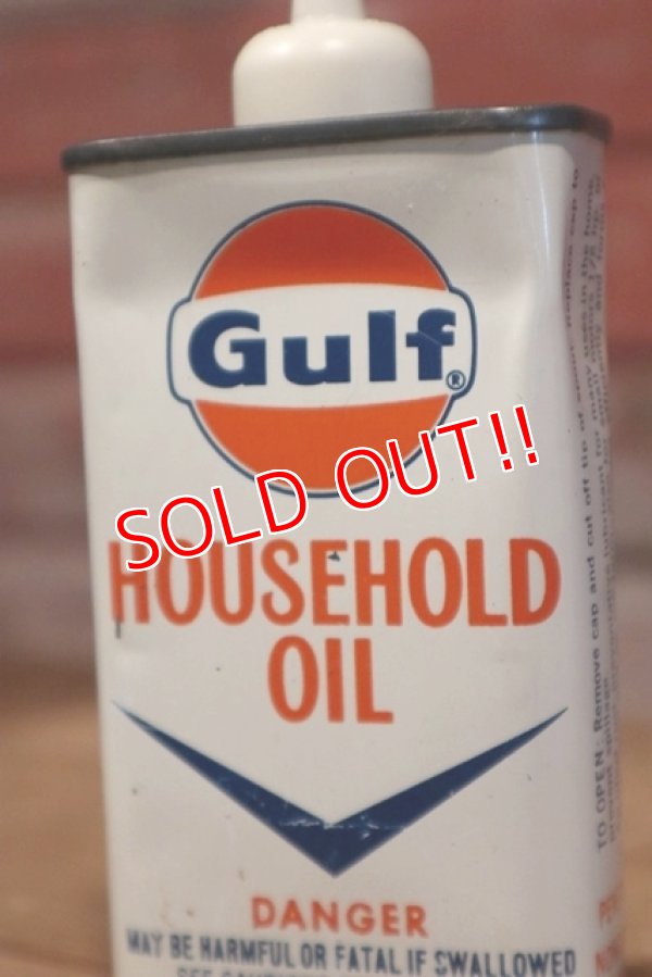 画像3: dp-190801-34 Gulf / 1960's〜Household Oil Can