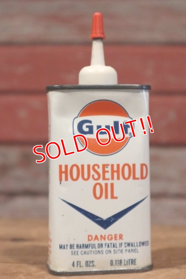 画像2: dp-190801-34 Gulf / 1960's〜Household Oil Can