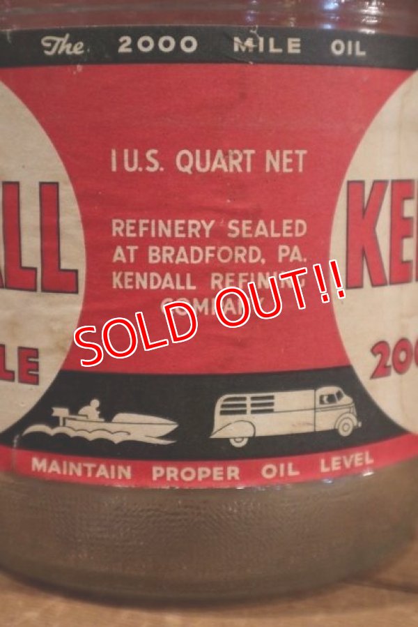 画像6: dp-190801-20 Kendall / 1940's-1950's Bottle