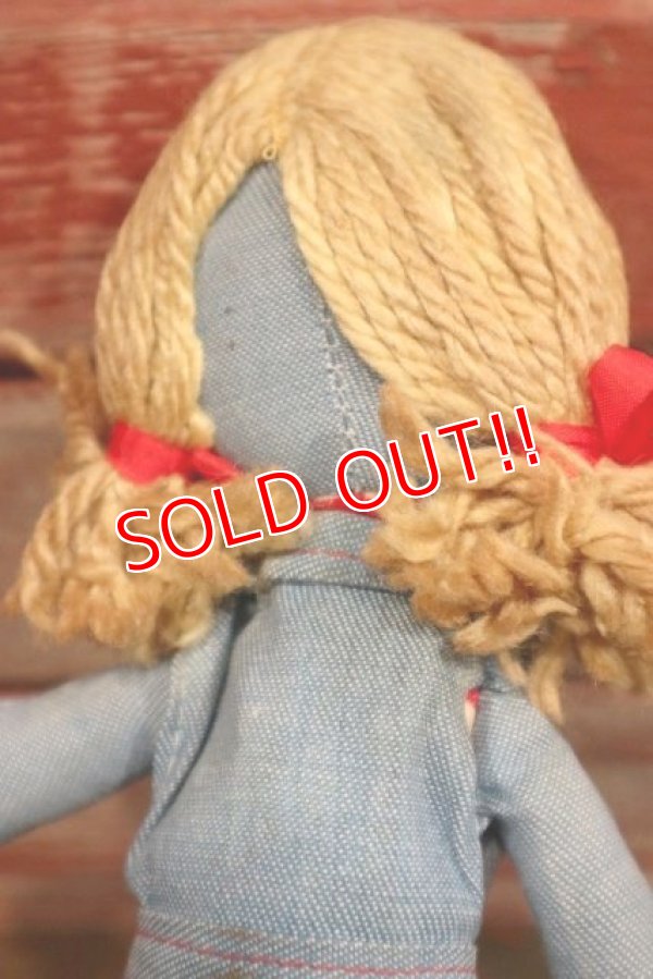 画像7: ct-190801-23 LEVI'S / 1970's Denim Rag Doll Girl (S)