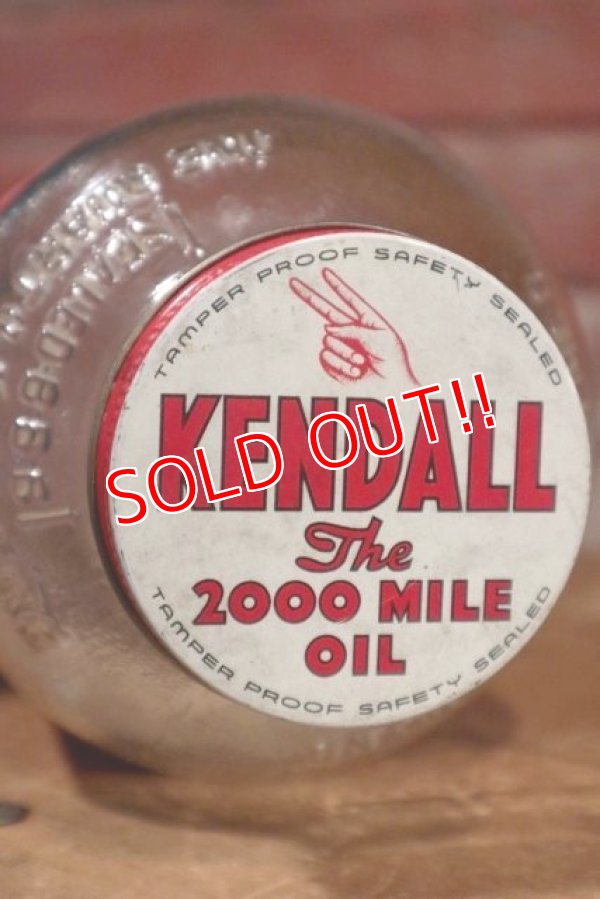 画像8: dp-190801-20 Kendall / 1940's-1950's Bottle