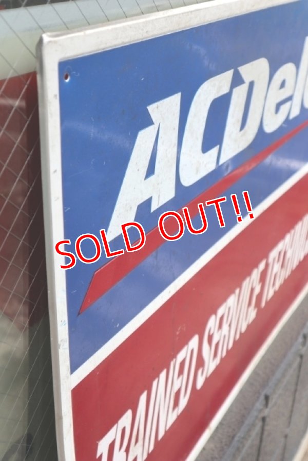 画像8: dp-190801-42 AC Delco / Vintage Metal Sign