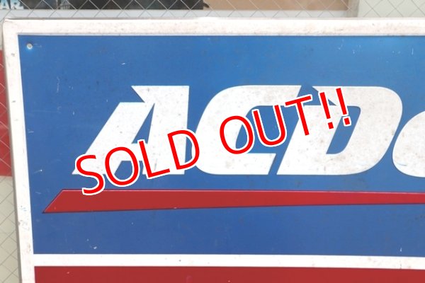 画像2: dp-190801-42 AC Delco / Vintage Metal Sign
