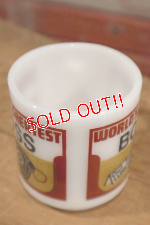 画像6: nfk-190801-11 Glasbake / World's Greatest BOSS  Mug