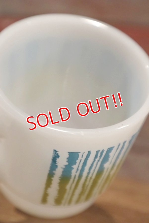 画像5: nfk-190801-02 Fire-King / Jaggy Stripe Mug