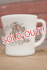 画像: nfk-190801-07 Fire-King / D-Handle Mug Davy Crockett