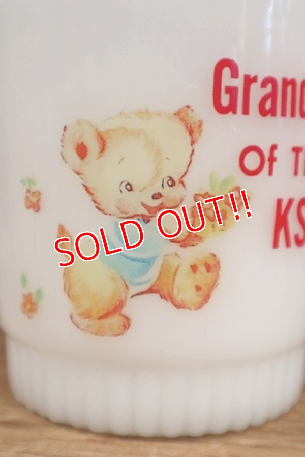 画像2: nfk-190801-09 Fire-King/ Grandmother  OF The Day KSWA Ribbed Bottom Mug