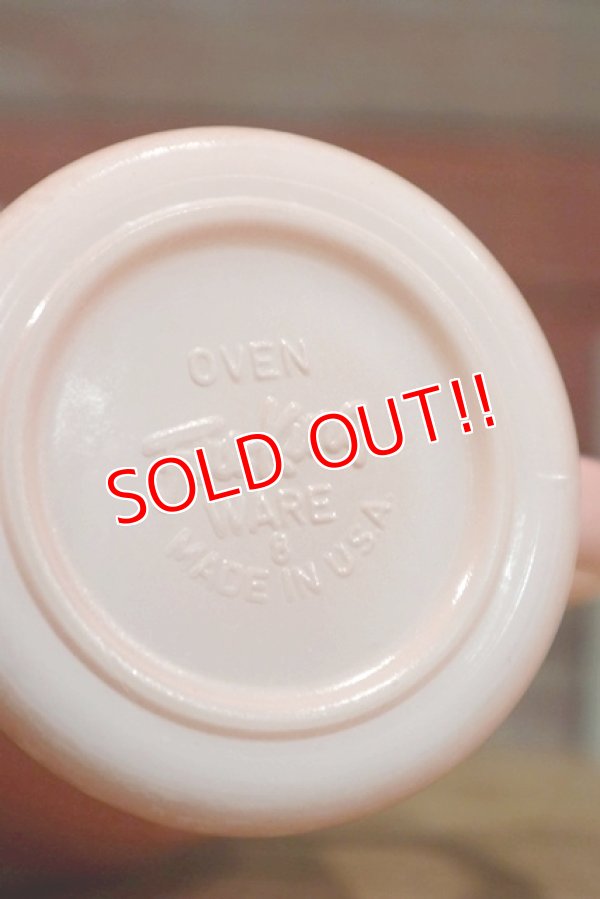 画像7: nfk-190801-05 Fire-King / D-Handle Mug Pink