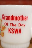 画像3: nfk-190801-09 Fire-King/ Grandmother  OF The Day KSWA Ribbed Bottom Mug