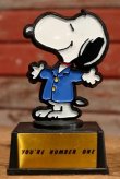 画像1: ct-190801-08 Snoopy / AVIVA 1970's Trophy " You're Number One"