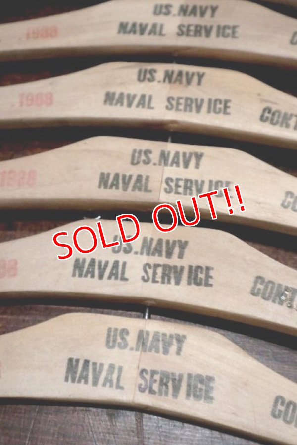 画像8: dp-190801-27 U.S.NAVY NAVAL SERVICE / 1988 Wood Hanger 