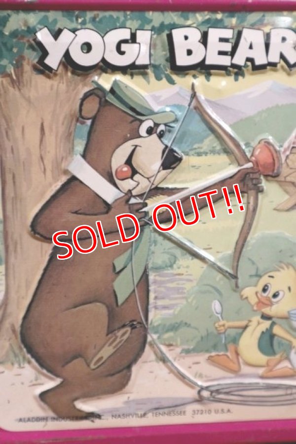 画像3: ct-190905-31 Yogi Bear / Aladdin 1970's Metal Lunch Box