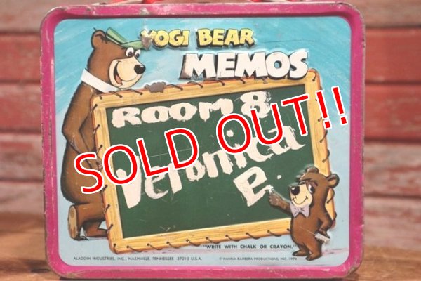 画像5: ct-190905-31 Yogi Bear / Aladdin 1970's Metal Lunch Box