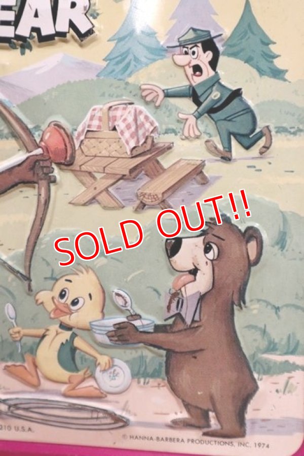 画像4: ct-190905-31 Yogi Bear / Aladdin 1970's Metal Lunch Box