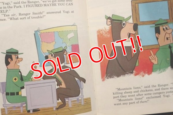 画像2: ct-190912-06 Yogi Bear and The Bubble Gum Lions / 1974 Picture Book