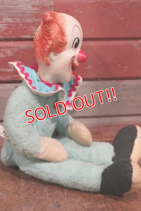 画像6: ct-190912-04 Bozo the Clown / Knickerbocker 1960's Rubber Face Doll