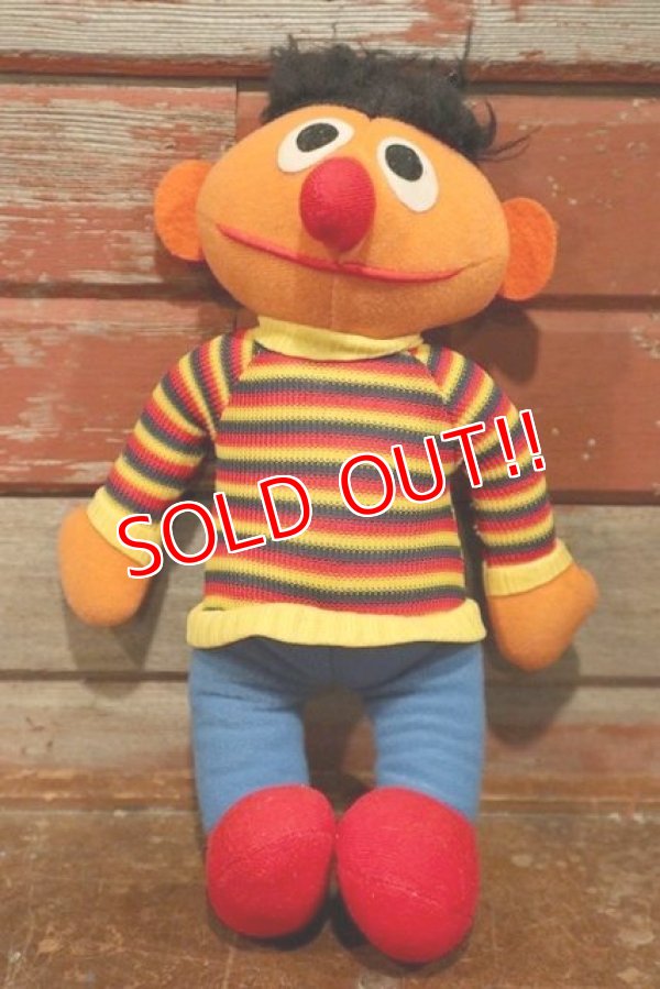 画像1: ct-190910-52 SESAME STREET / Ernie 1980's Knickerbocker Doll