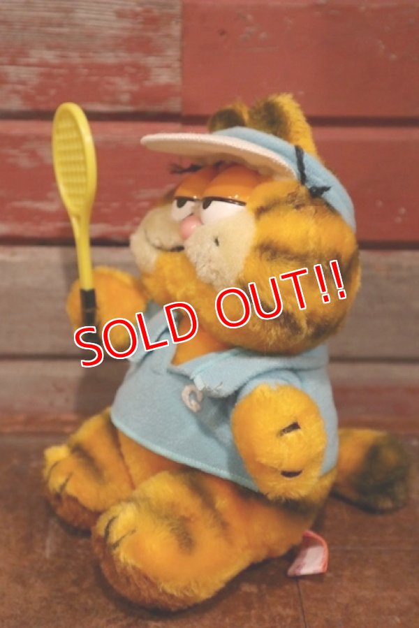 画像4: ct-190910-64 Garfield / 1980's Plush Doll "Tennis"