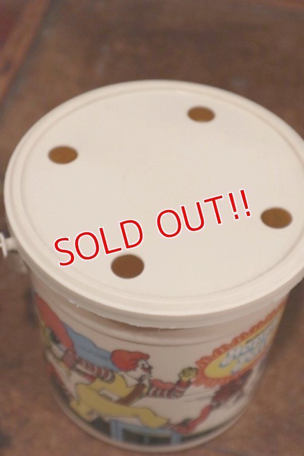 画像9: ct-190910-98 McDonald's / 1980's Plastic Pail (Bucket)