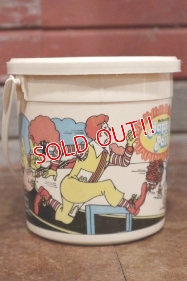 画像1: ct-190910-98 McDonald's / 1980's Plastic Pail (Bucket)