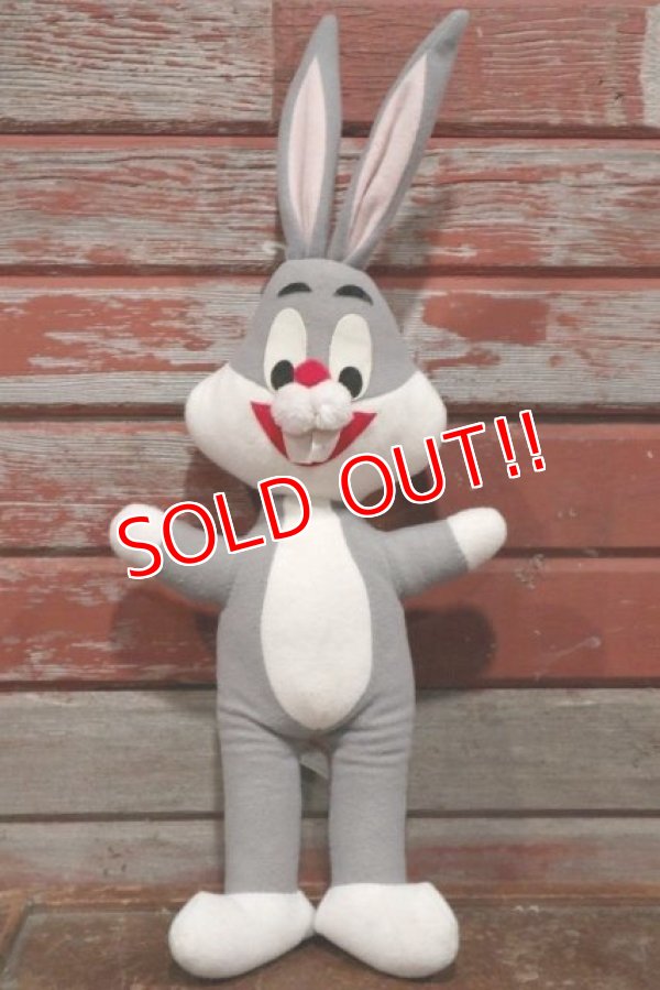 画像1: ct-190910-14 Bugs Bunny / Mighty Star 1970's Plush Doll