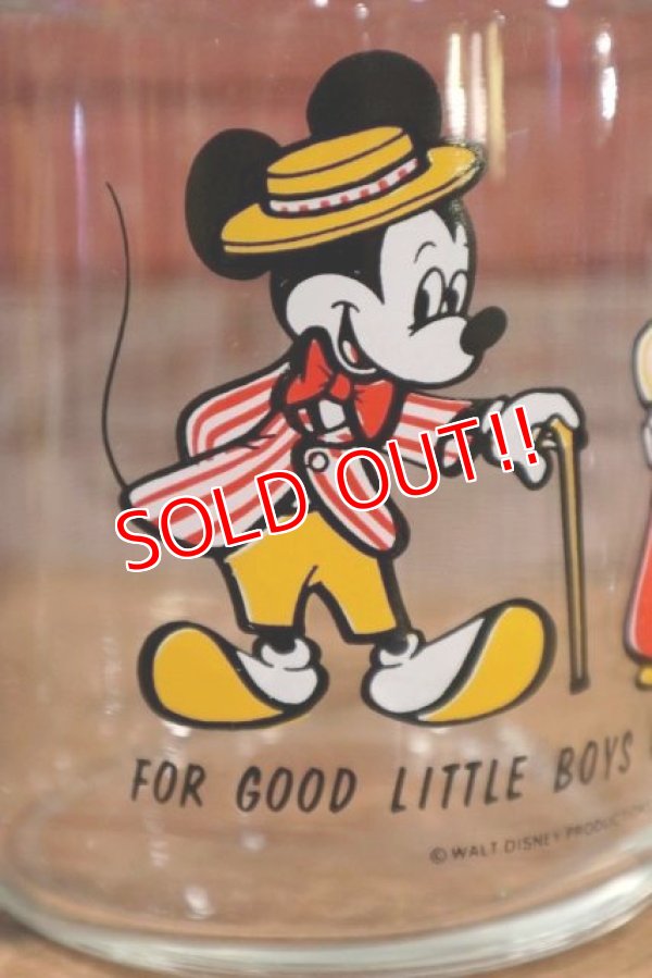 画像2: ct-190905-84 Mickey Mouse & Minnie Mouse / 1960's-1970's Glass Jar