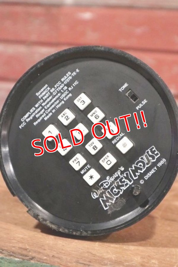 画像7: ct-190905-65 Mickey Mouse / 1988 Phone
