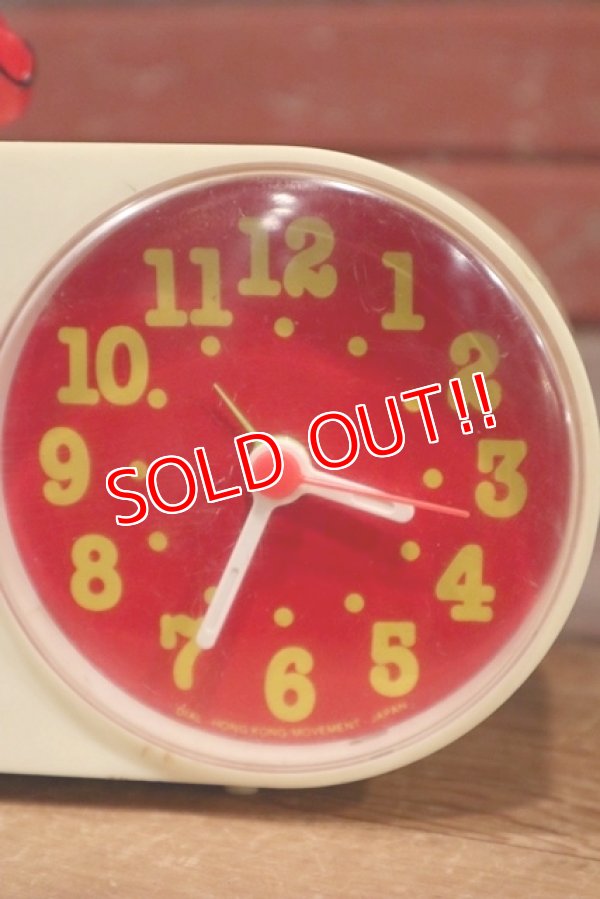 画像5: ct-190905-64 Mickey Mouse / 1970's-1980's Alarm Clock Radio