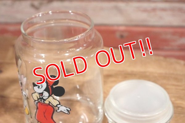 画像6: ct-190905-84 Mickey Mouse & Minnie Mouse / 1960's-1970's Glass Jar