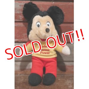 画像: ct-190905-92 Mickey Mouse / Knickerbocker 1980's Plush Doll 
