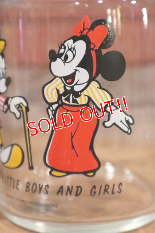 画像3: ct-190905-84 Mickey Mouse & Minnie Mouse / 1960's-1970's Glass Jar