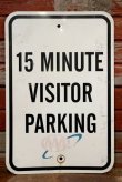 画像1: dp-190901-41 Road Sign "15 MINUTE VISITOR PARKING AAA"