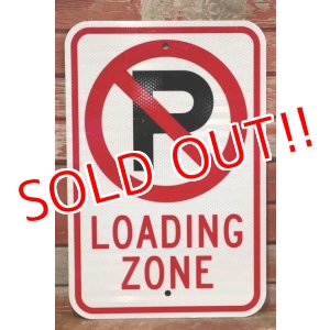 画像: dp-190901-38 Road Sign "LOADING ZONE"