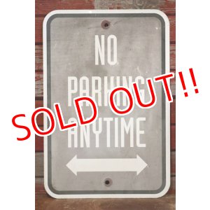 画像: dp-190901-37 Road Sign "NO PARKING ANYTIME"