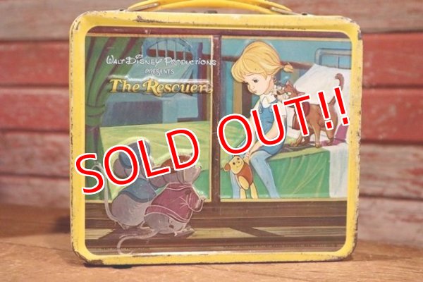 画像5: ct-190905-75 The Rescuers / Aladdin 1970's Lunch Box